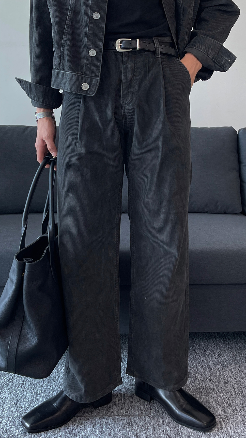 바지 모델 착용 이미지-S2L4