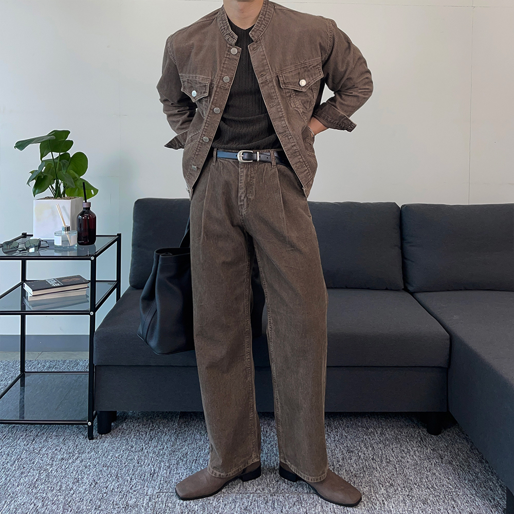 바지 모델 착용 이미지-S2L23