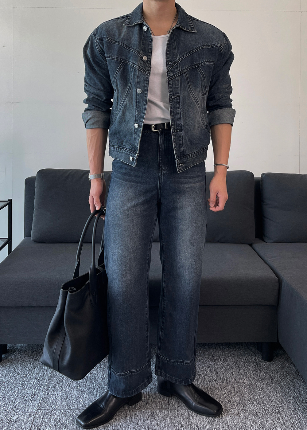 褲子模特兒穿著圖片-S1L27