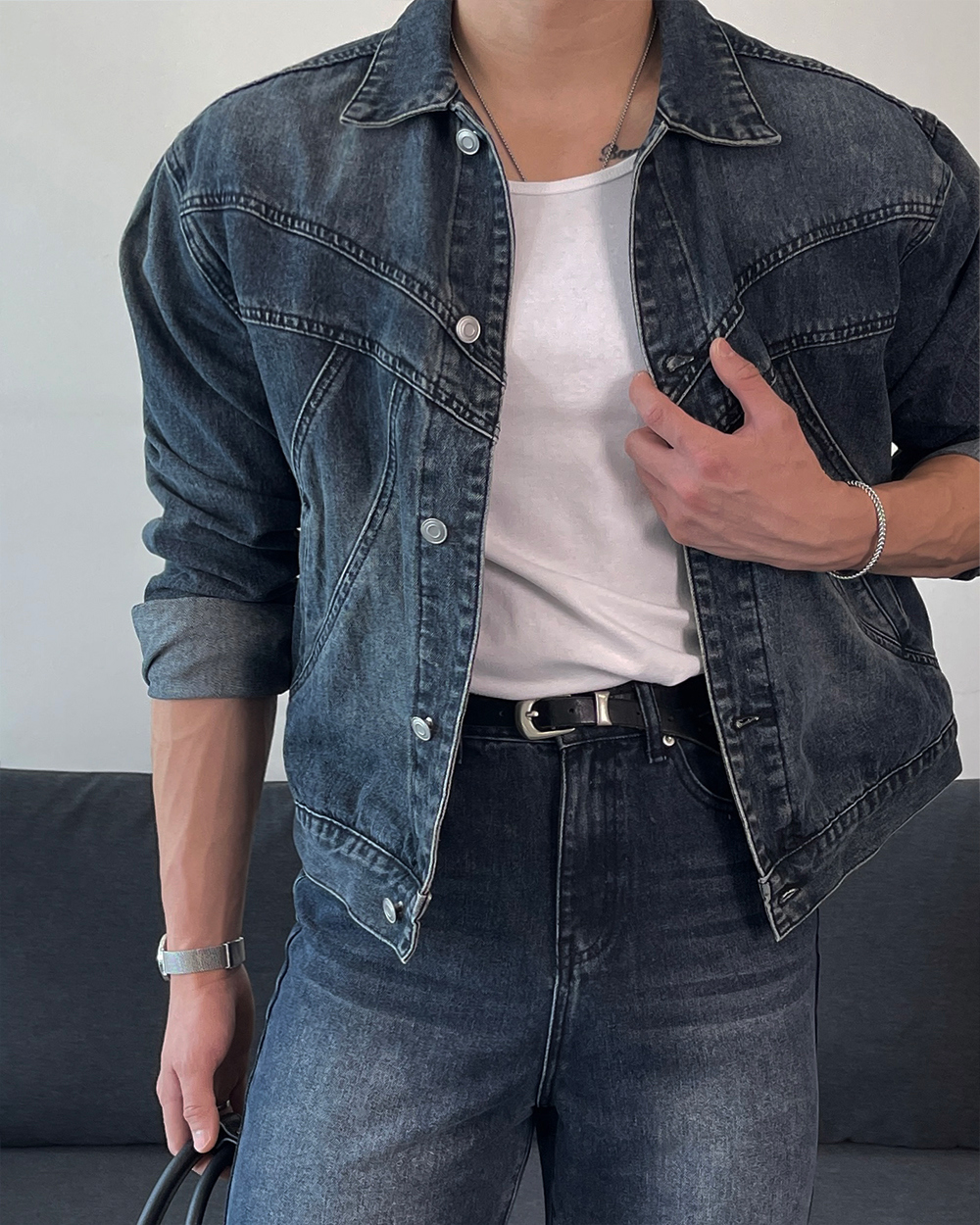 褲子模特兒穿著圖片-S1L29