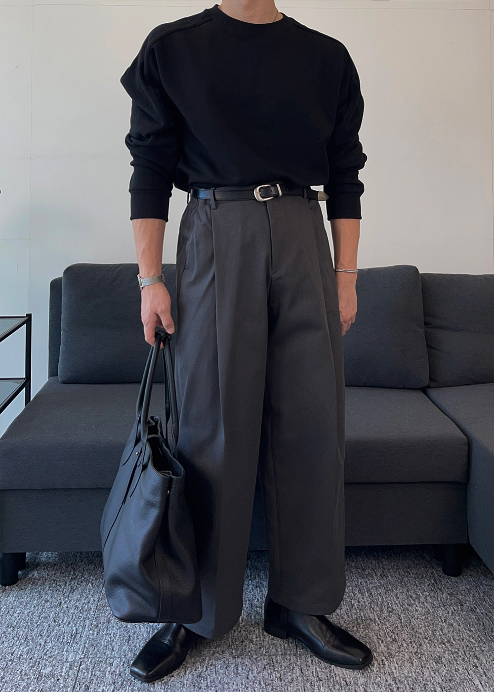 褲子模特兒穿著圖片-S1L26