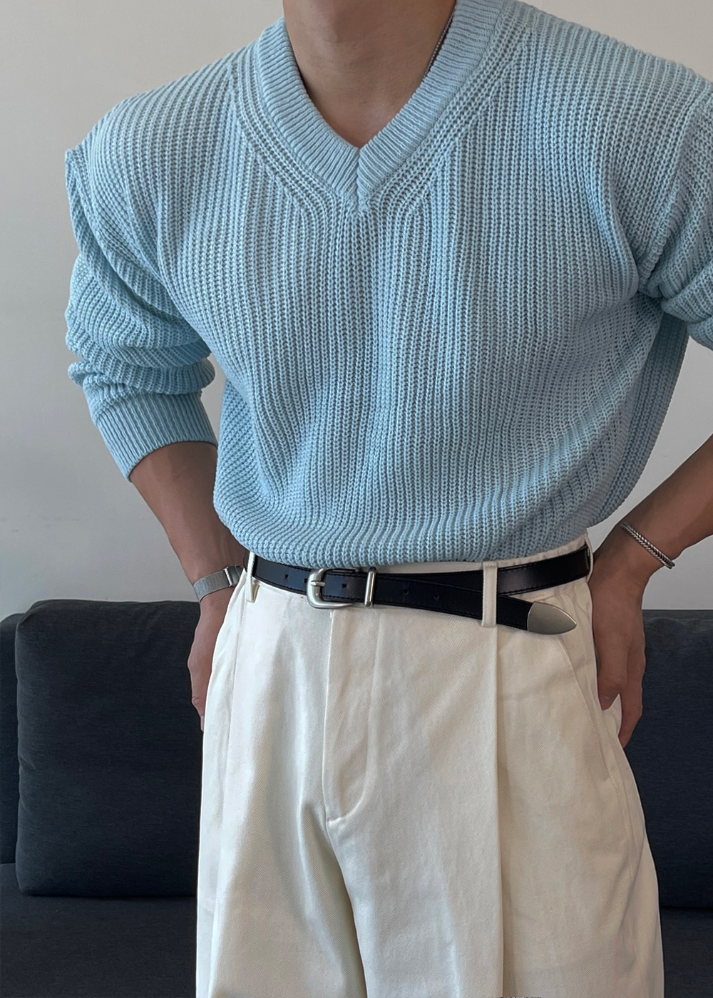 褲子模特兒穿著圖片 - S1L39