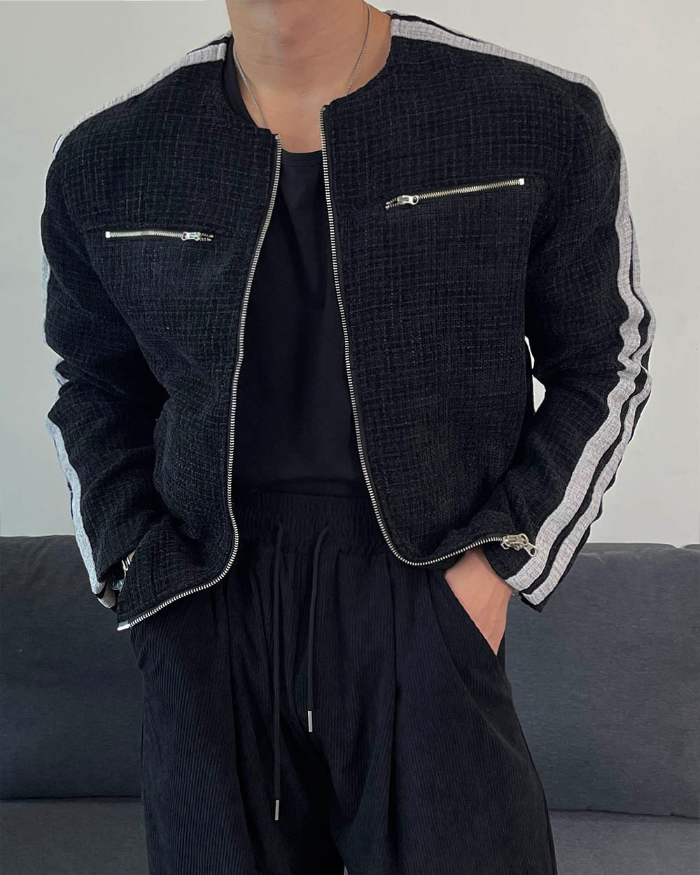 夾克模特兒穿著圖-S2L8