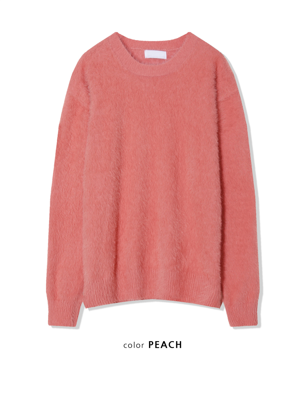 긴팔 티셔츠 코랄 색상 이미지-S1L53