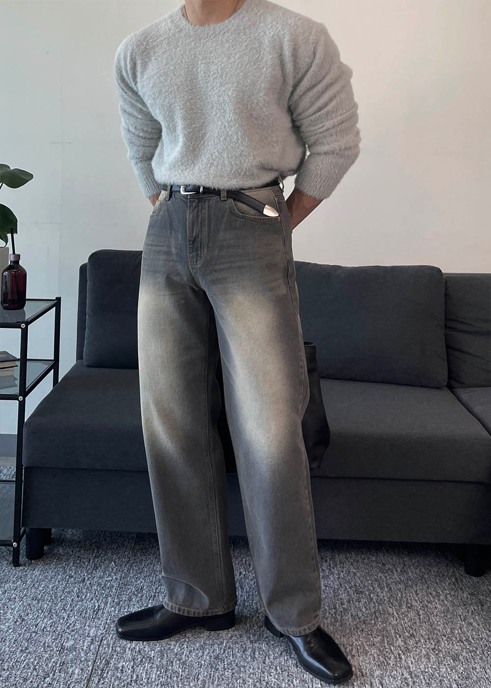 긴팔 티셔츠 모델 착용 이미지-S1L41