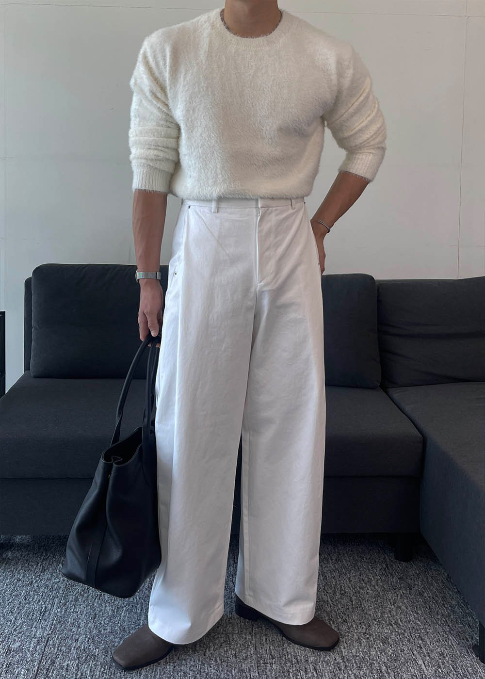 긴팔 티셔츠 모델 착용 이미지-S1L28