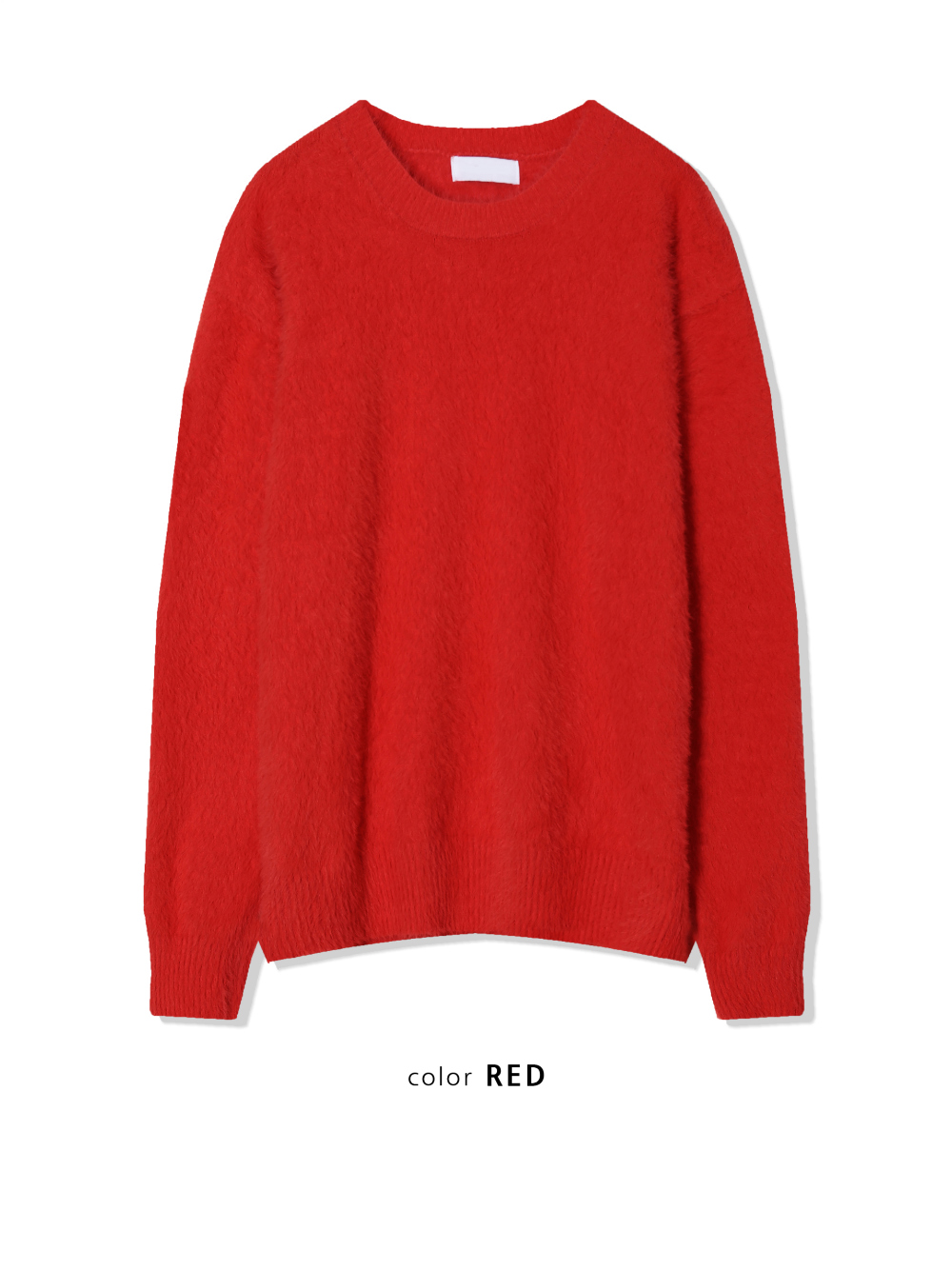 긴팔 티셔츠 레드 색상 이미지-S1L50