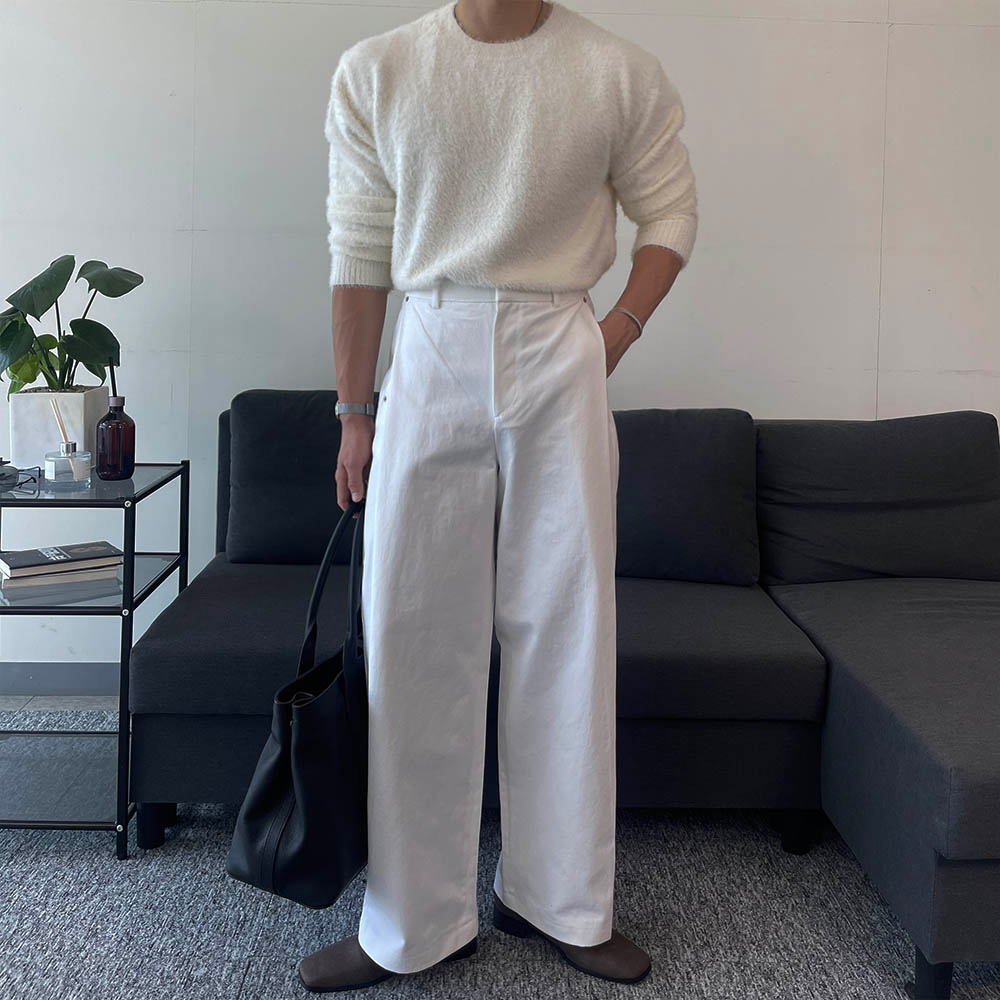 긴팔 티셔츠 모델 착용 이미지-S1L22