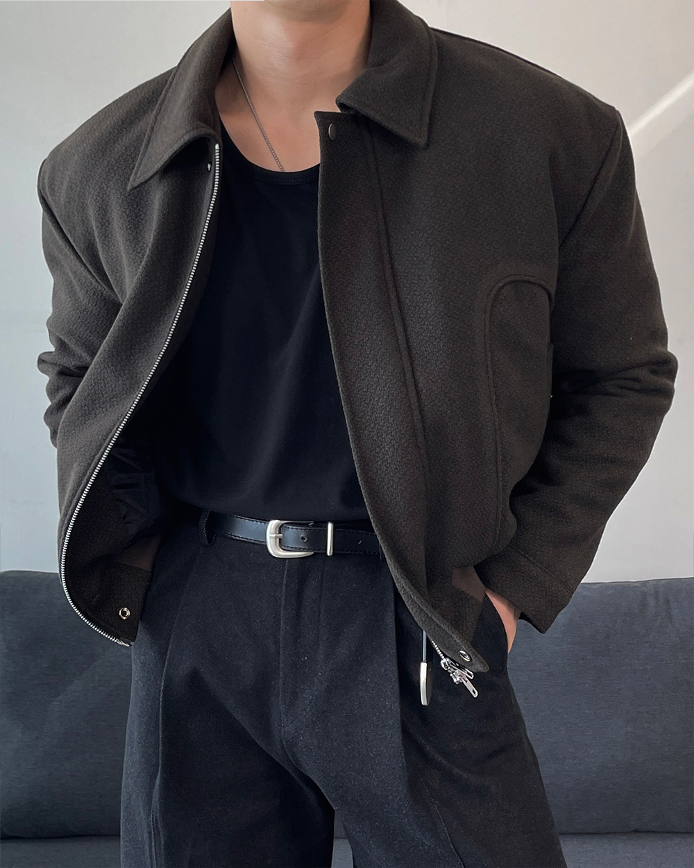 夾克模特兒穿著圖-S2L17