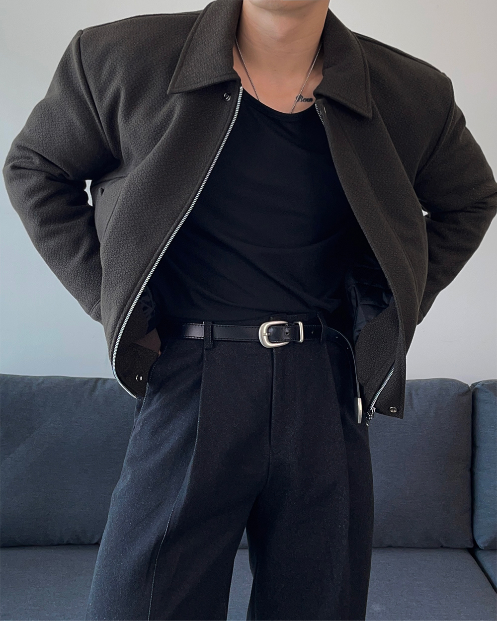 夾克模特兒穿著圖-S2L18