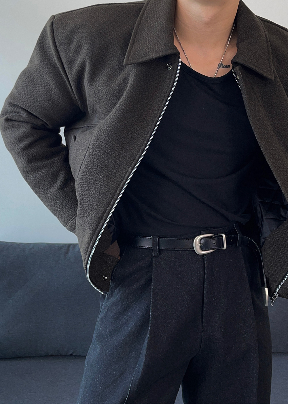 夾克模特兒穿著圖-S2L22