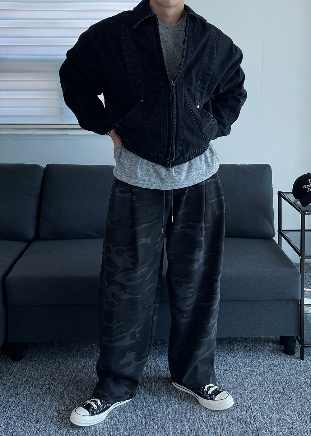 바지 모델 착용 이미지-S1L41