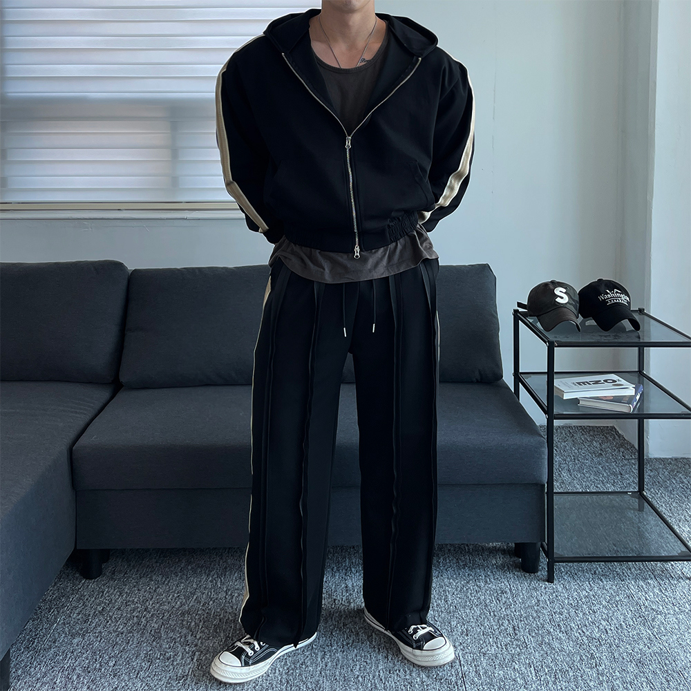 短袖T卹模特兒穿著圖片 - S1L33