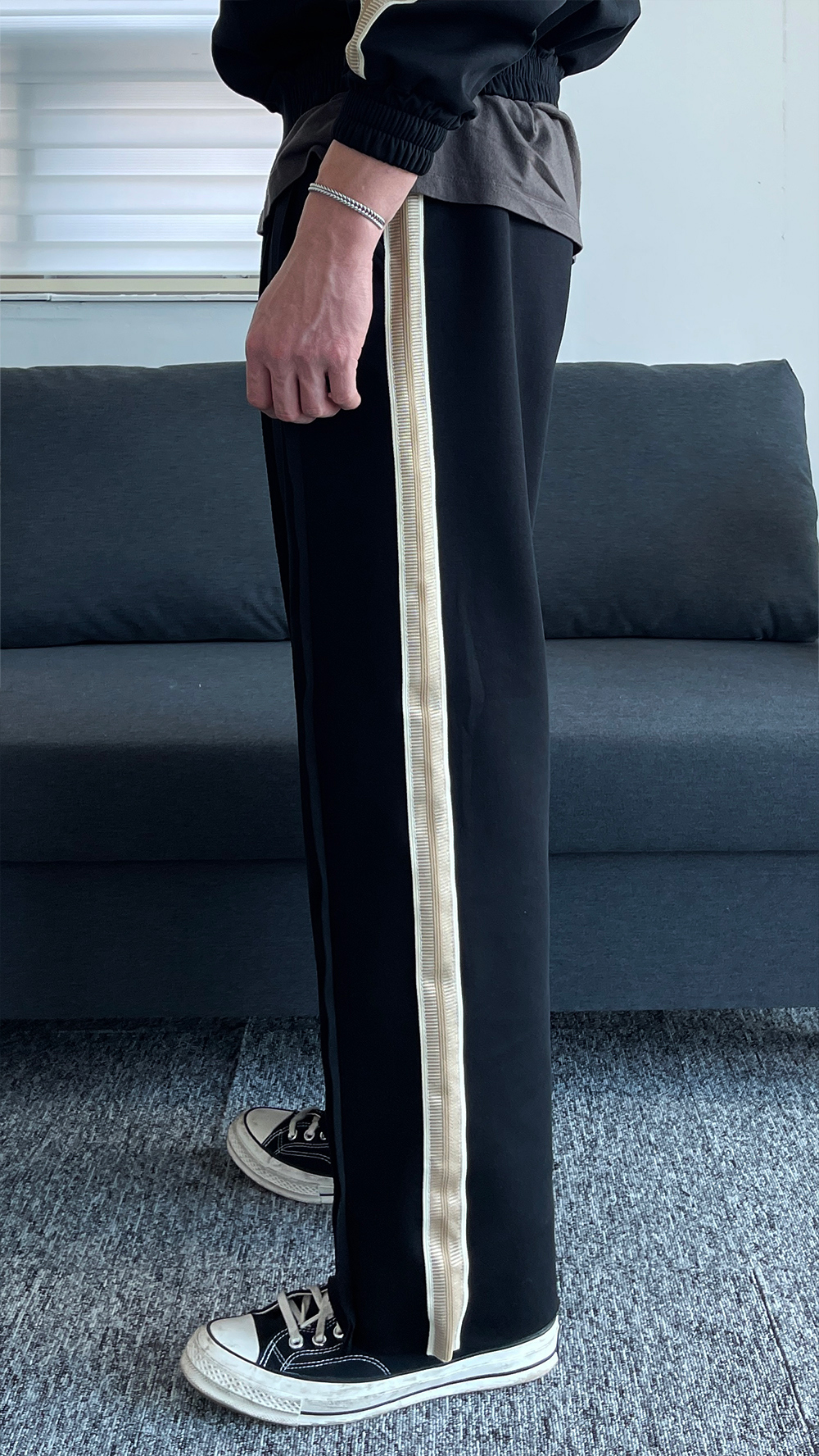 短袖T卹模特兒穿著圖片 - S1L31