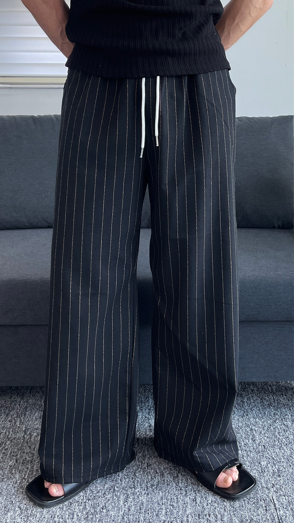 바지 모델 착용 이미지-S1L30