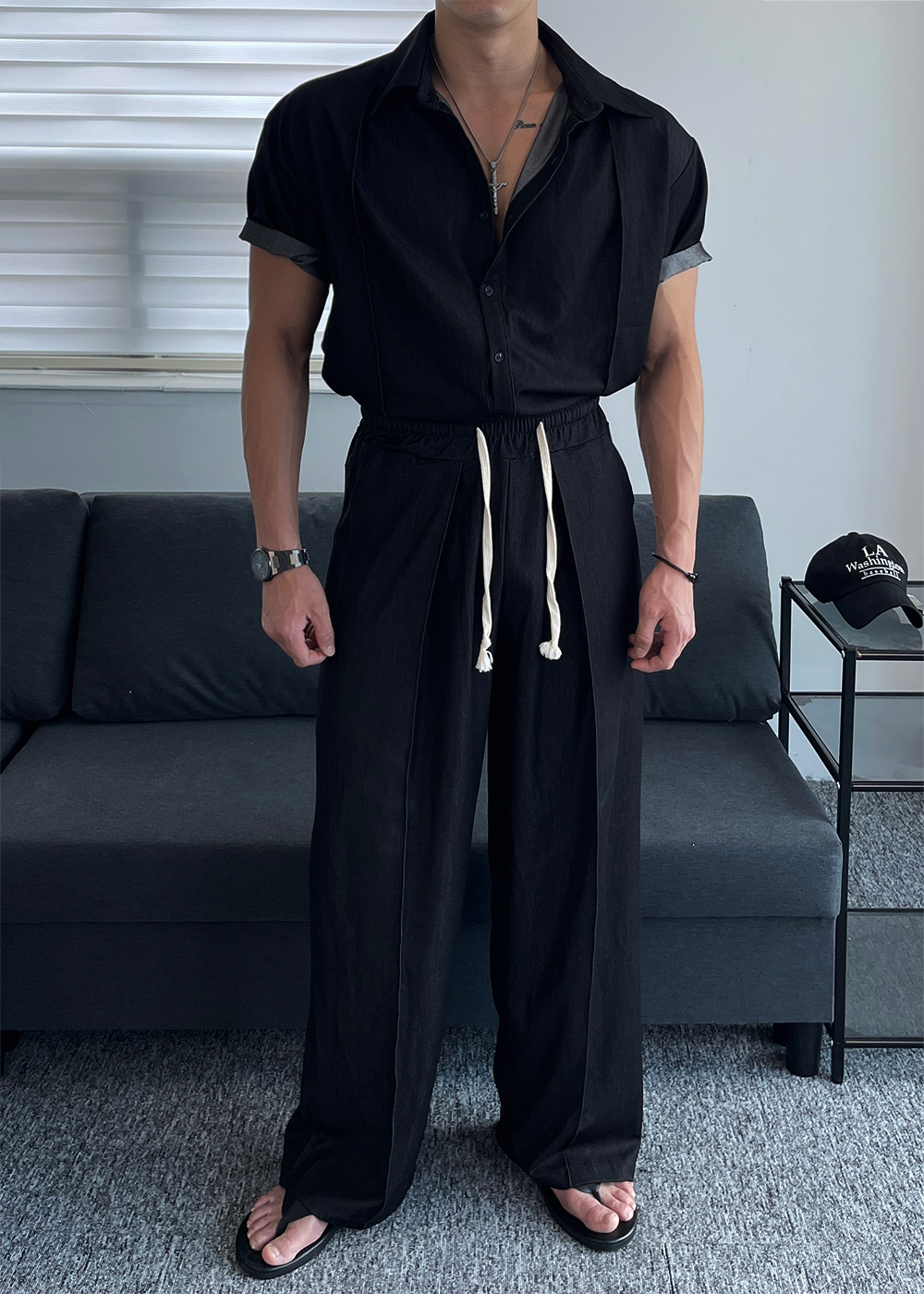 褲子模特兒穿著圖片 - S1L32