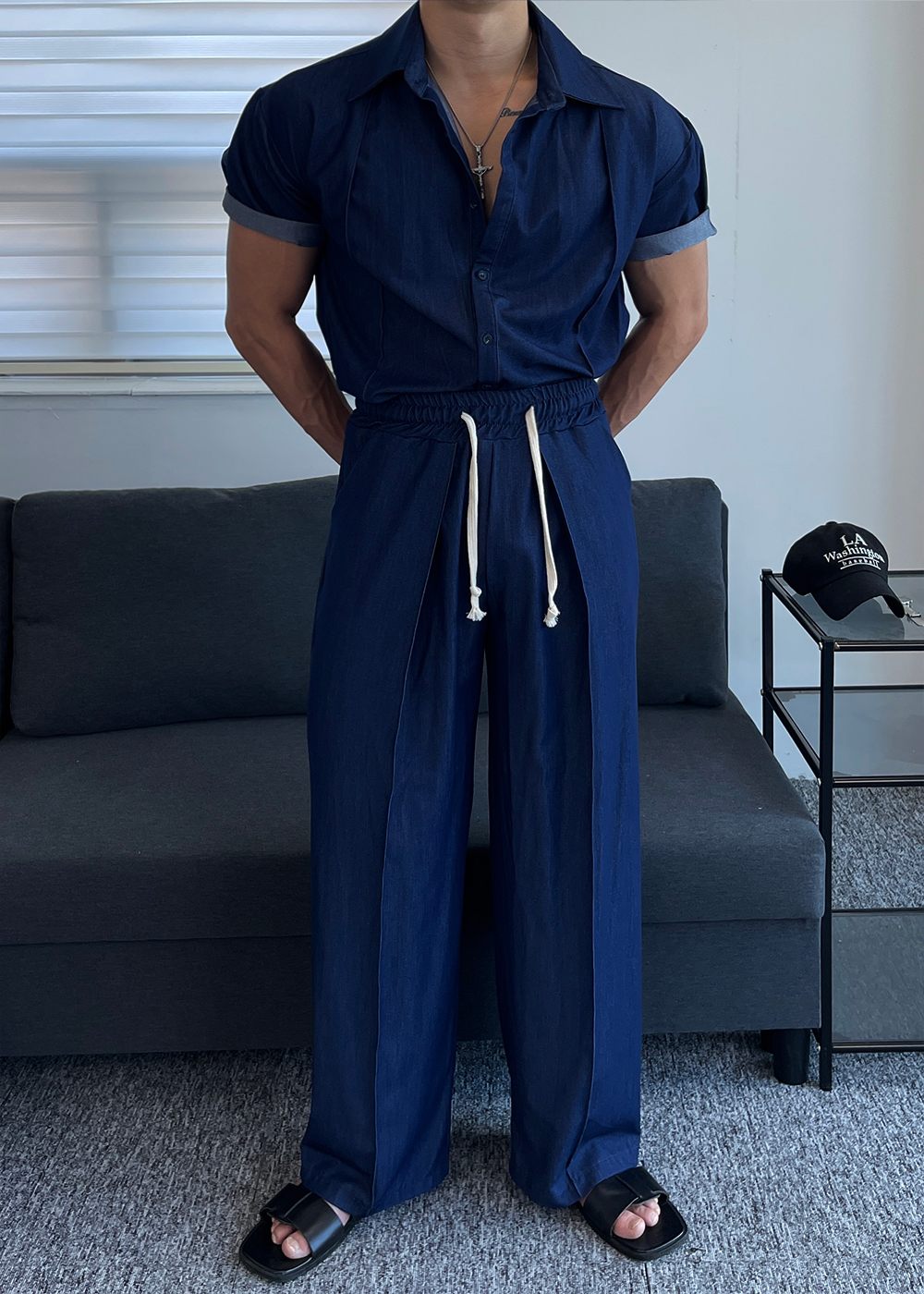 褲子模特兒穿著圖片 - S1L39