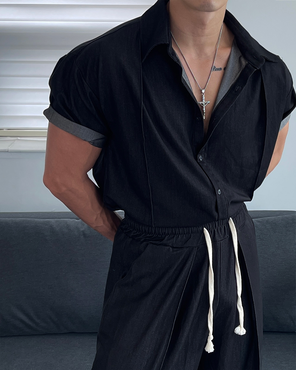 褲子模特兒穿著圖片 - S1L26