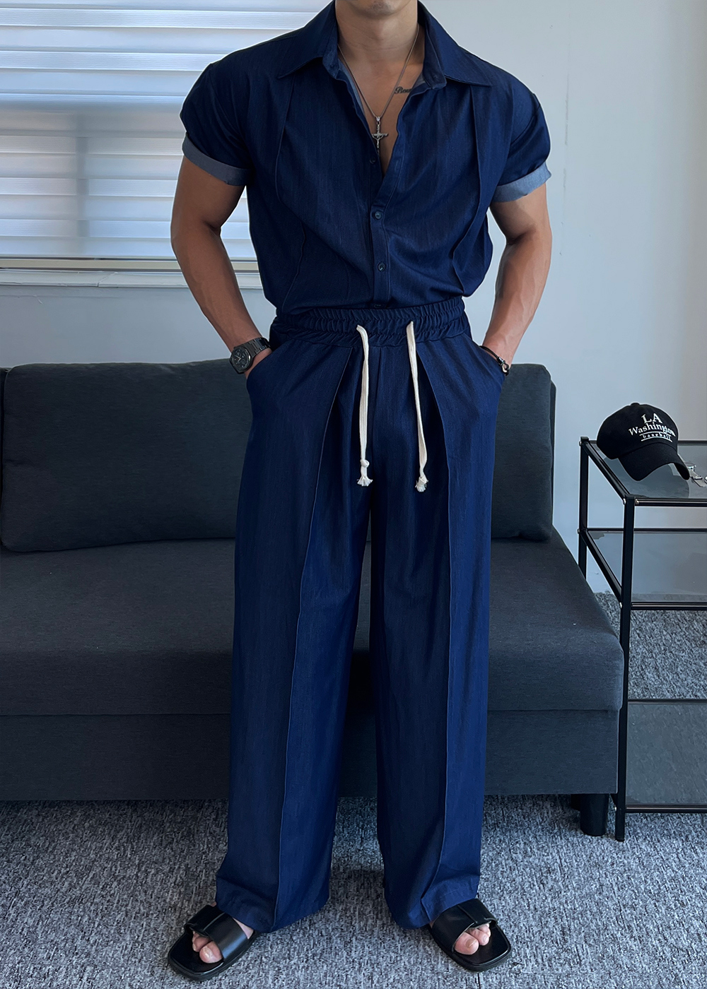 褲子模特兒穿著圖片 - S1L44