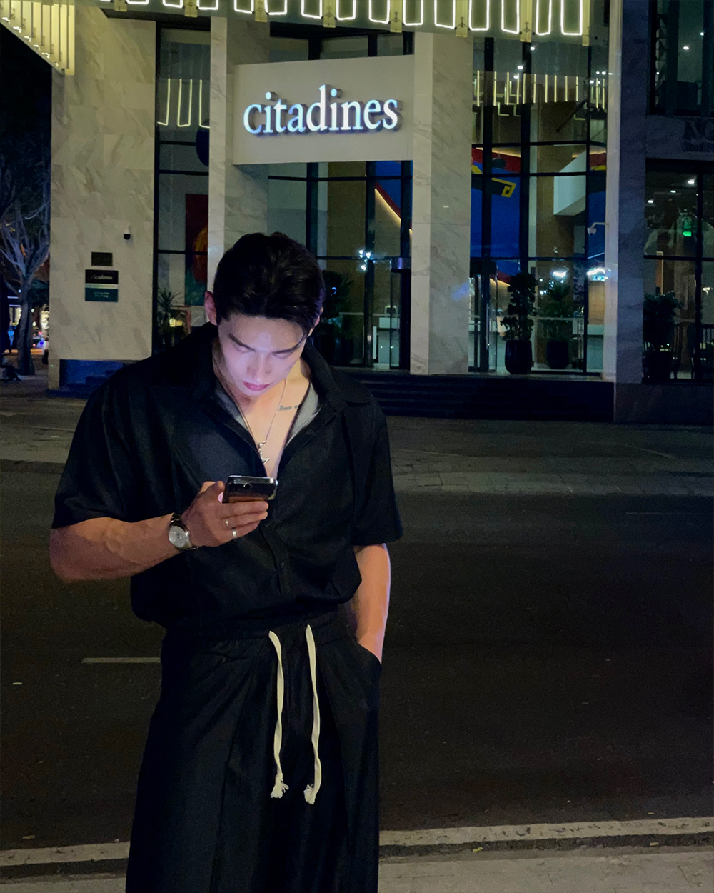 코트 모델 착용 이미지-S2L7