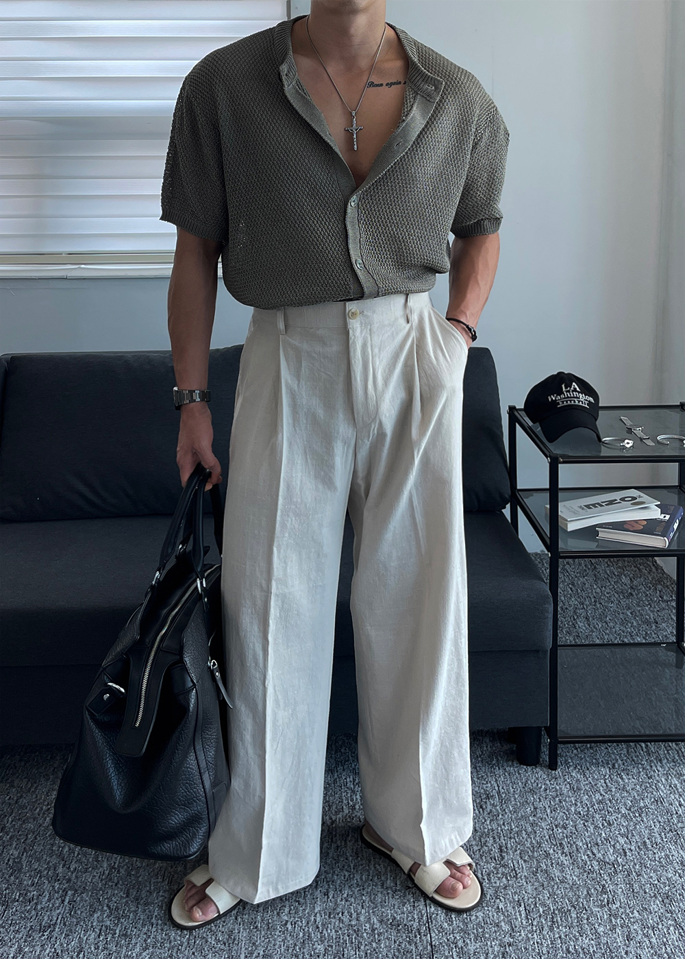 카디건 모델 착용 이미지-S1L27