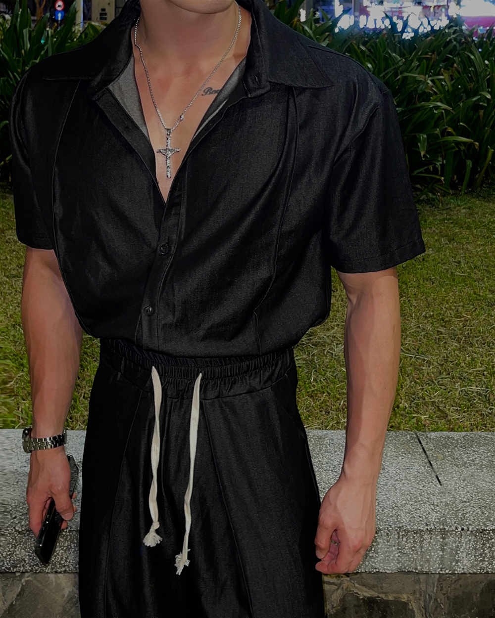 코트 모델 착용 이미지-S2L2