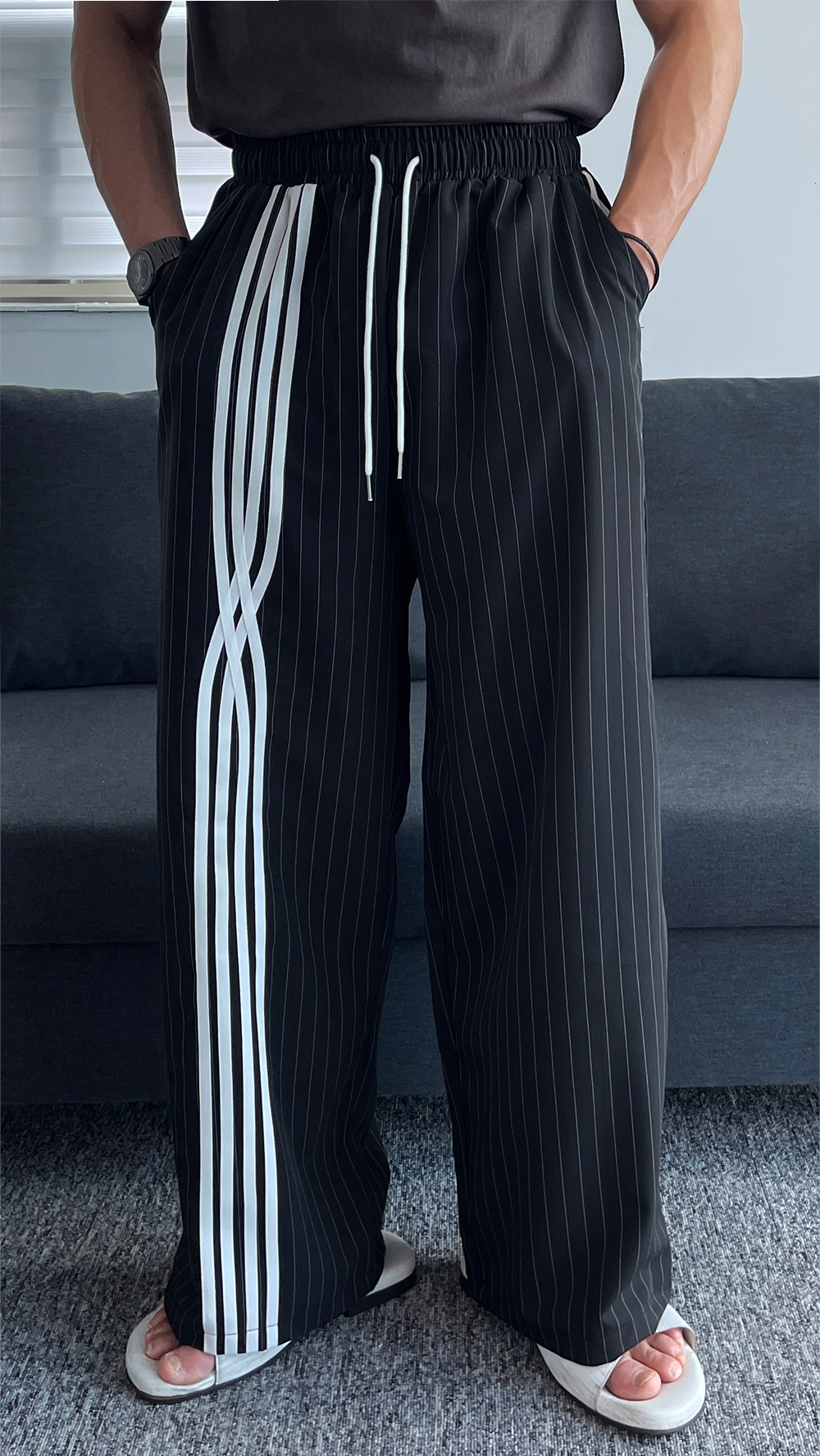 褲子模特兒穿著圖片 - S1L44