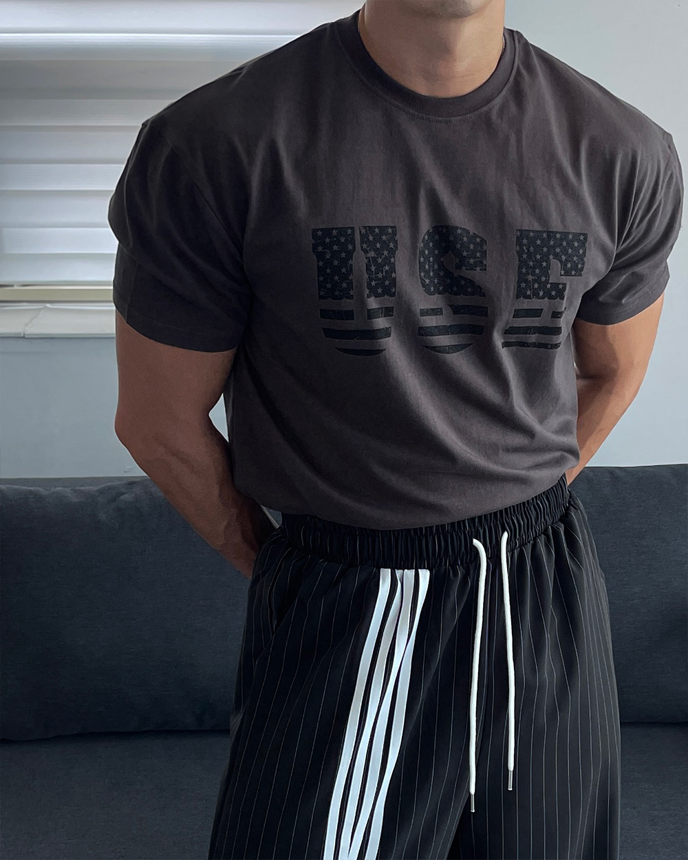 褲子模特兒穿著圖片 - S1L38