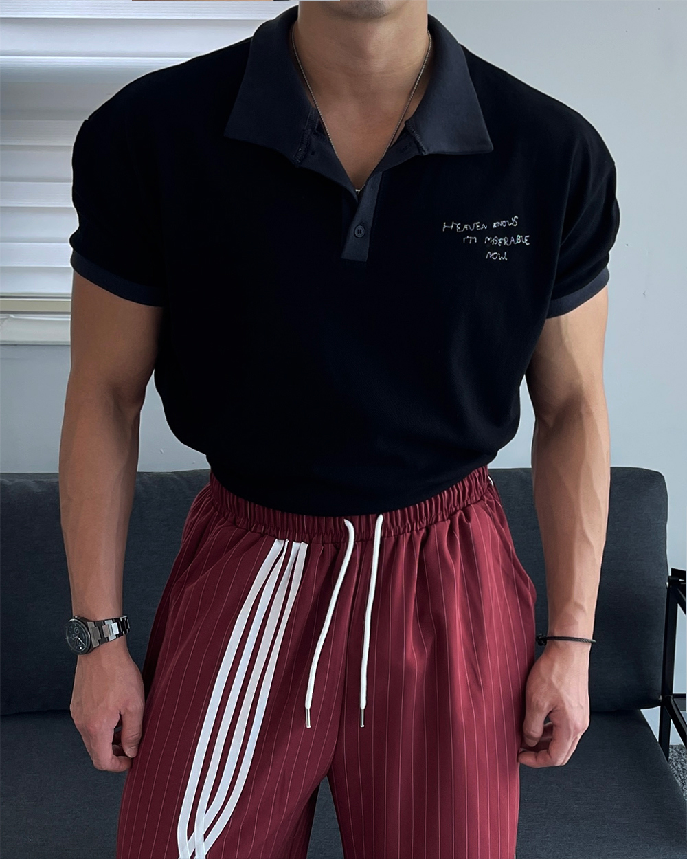 褲子模特兒穿著圖片 - S1L26