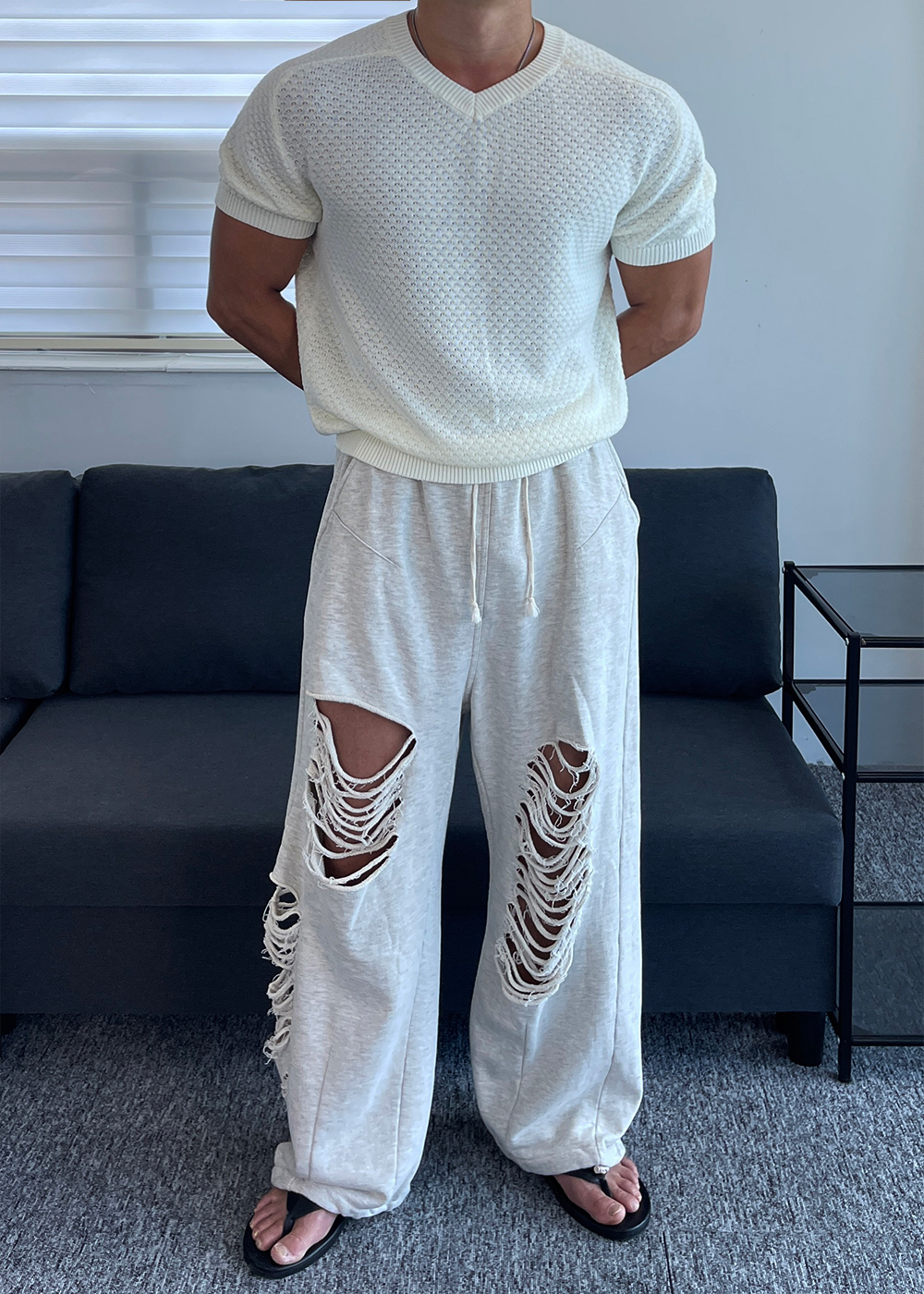 반팔 티셔츠 모델 착용 이미지-S1L37