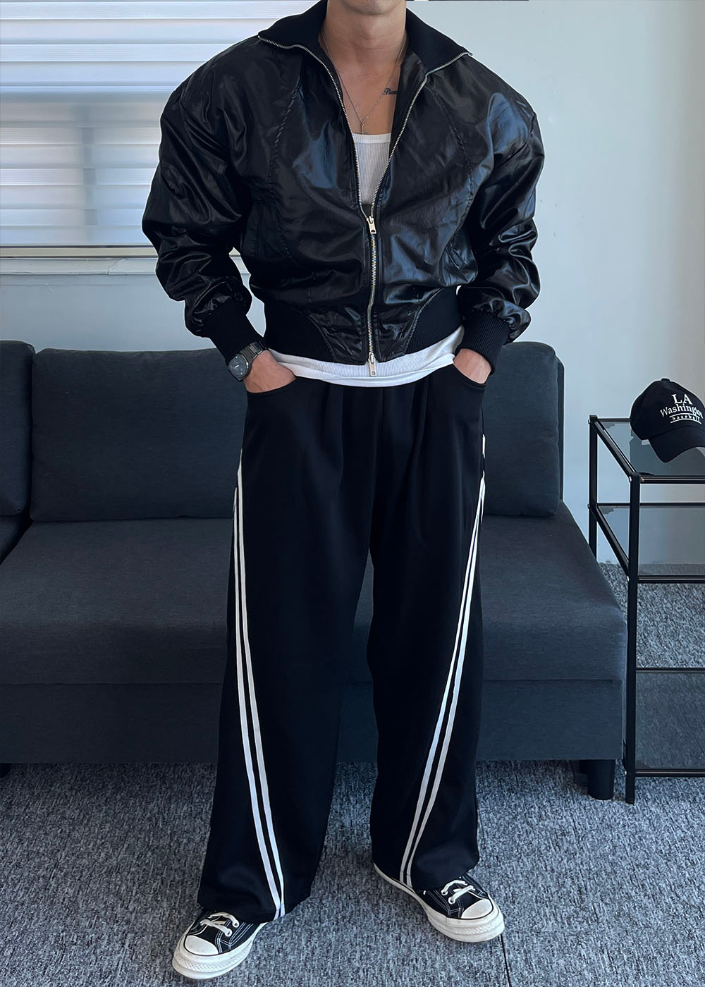 바지 모델 착용 이미지-S1L22