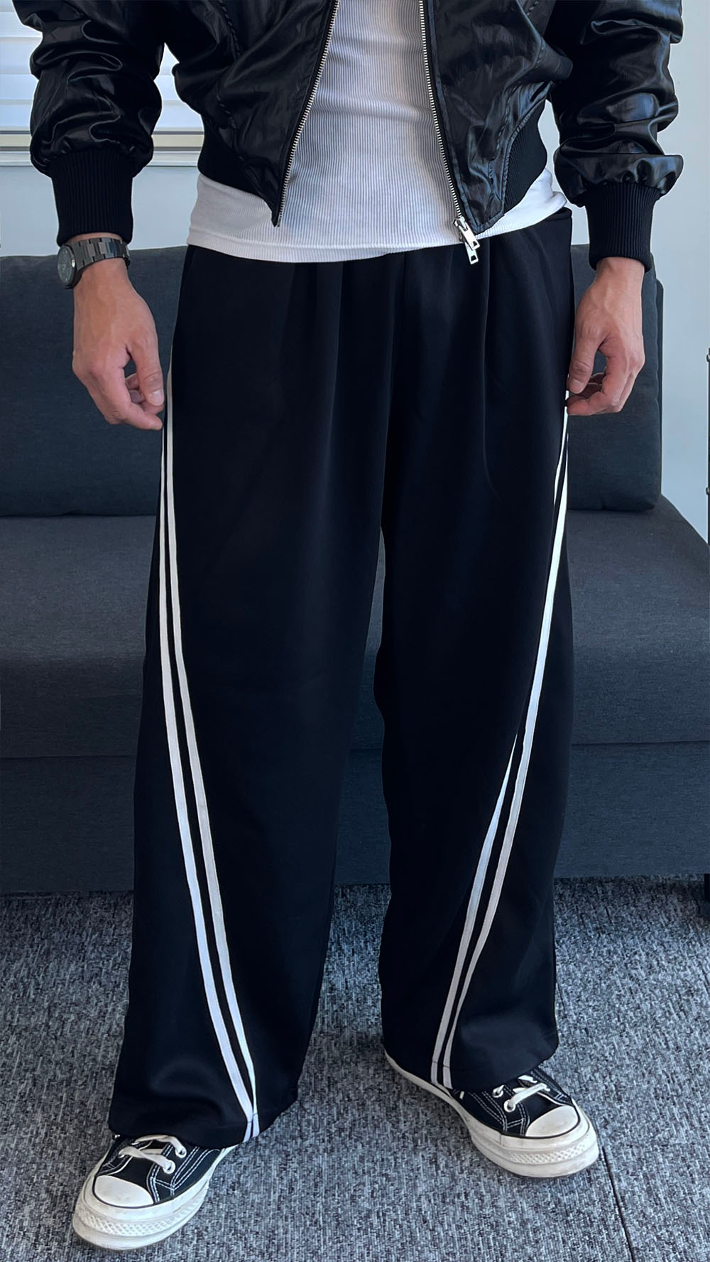 바지 모델 착용 이미지-S1L19