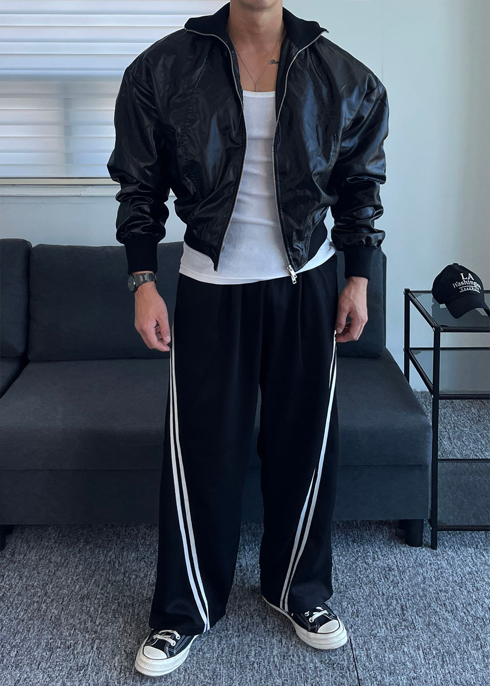 바지 모델 착용 이미지-S1L31