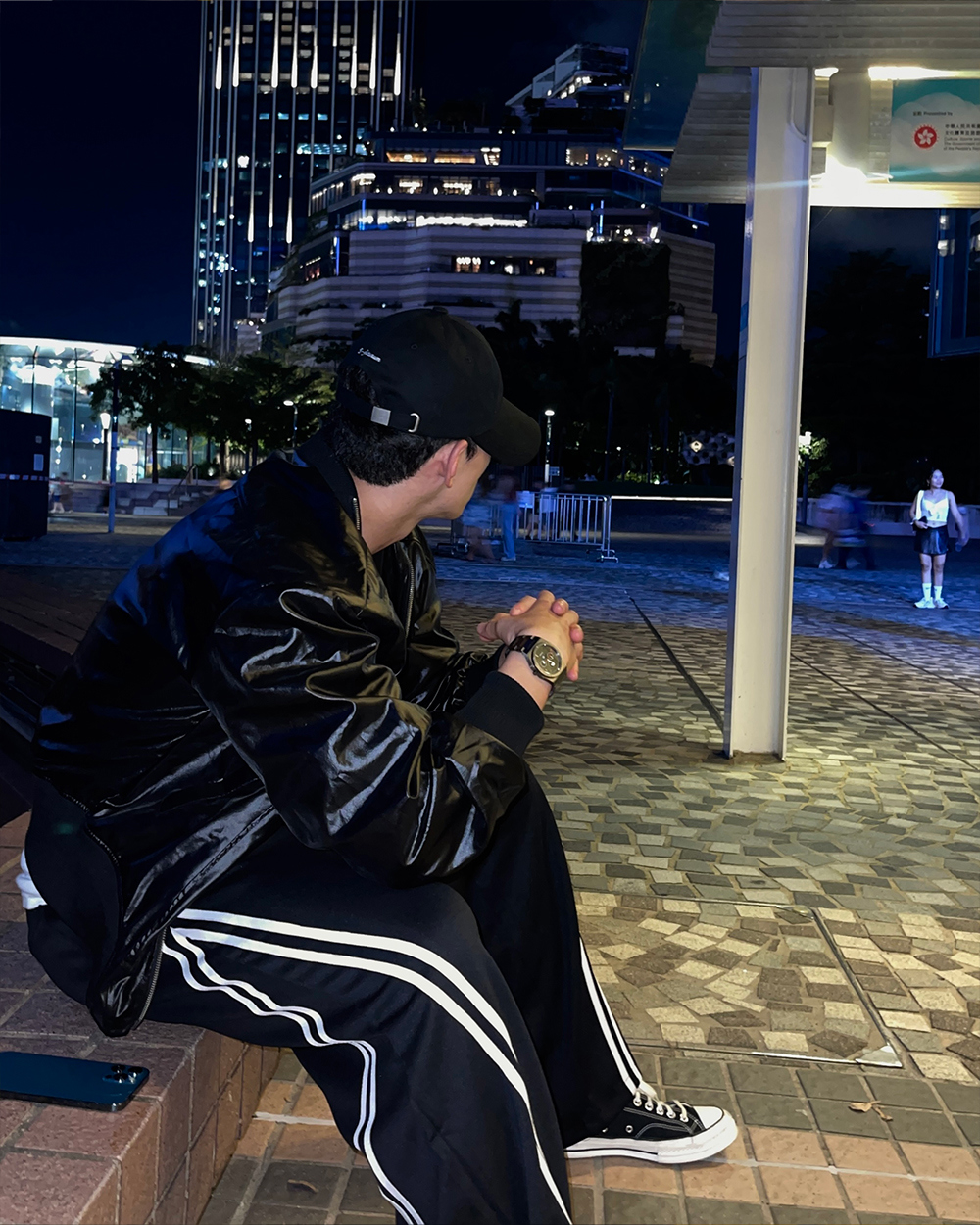 바지 모델 착용 이미지-S2L14