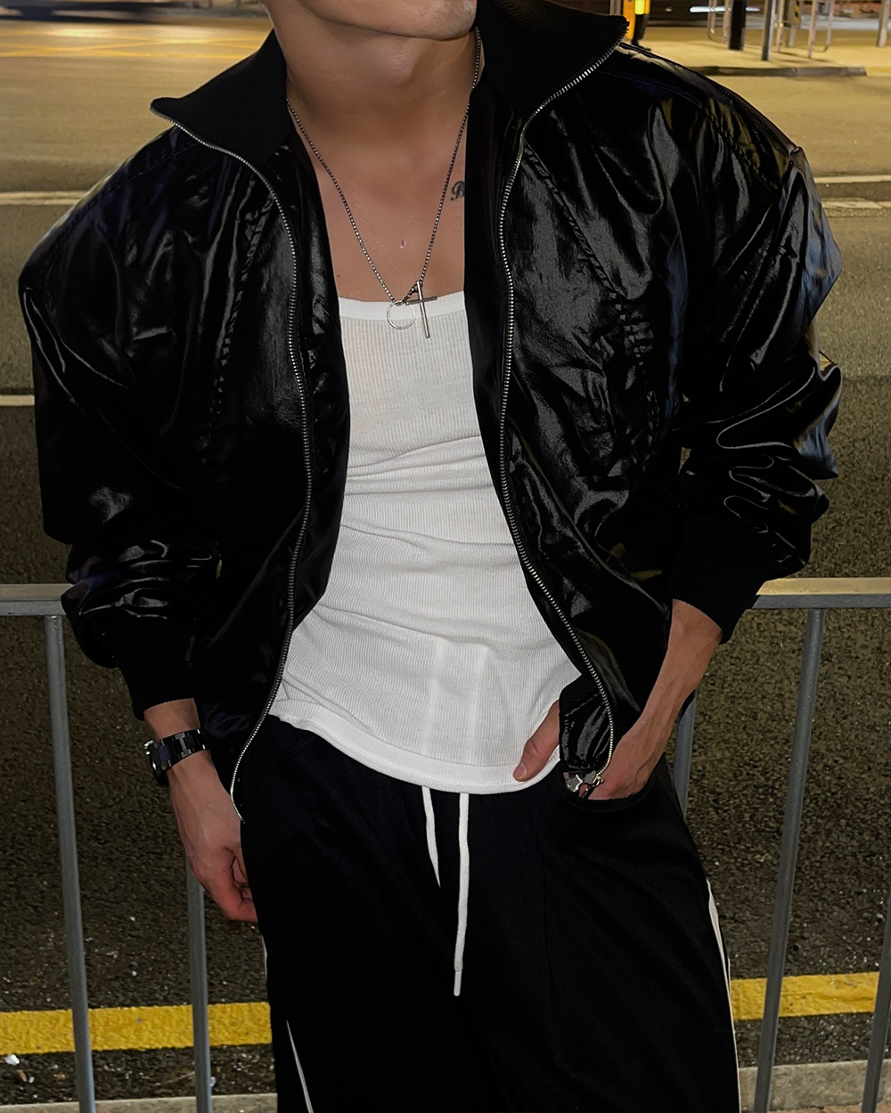 바지 모델 착용 이미지-S2L7