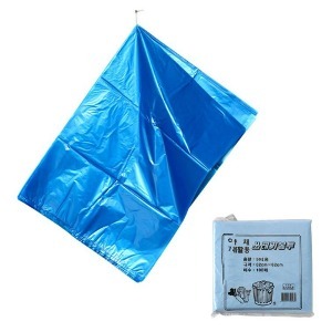 파란 봉투 50리터 분리수거 쓰레기봉투 비닐봉투 100매