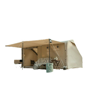 네이처하이크 야외 캠핑 12Y 면 풍선 텐트 2-4 명 두꺼운 라이트 럭셔리