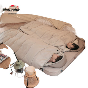 Naturehike는 고객 야외 캠핑 침낭 성인 텐트 가을 겨울 두꺼운 다운 코튼을