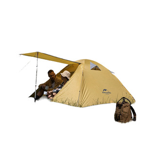 Naturehike Noke 2-4인 캠핑 텐트 야외 두꺼운 방수 및 자외선 차단제 해변