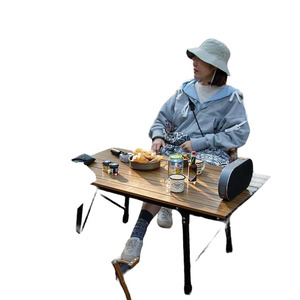 노르웨이 야외 접이식 테이블과 의자 알루미늄 합금 테이블 휴대용 캠핑 피크닉자가 운전