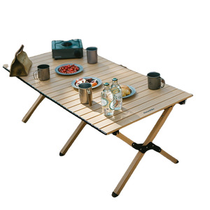 Naturehike 알루미늄 합금 계란말이 테이블 휴대용 야외 캠핑 피크닉 접이식 테이블과