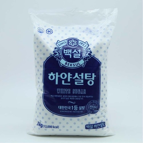 백설 하얀 설탕 3kg [무료배송]_ON