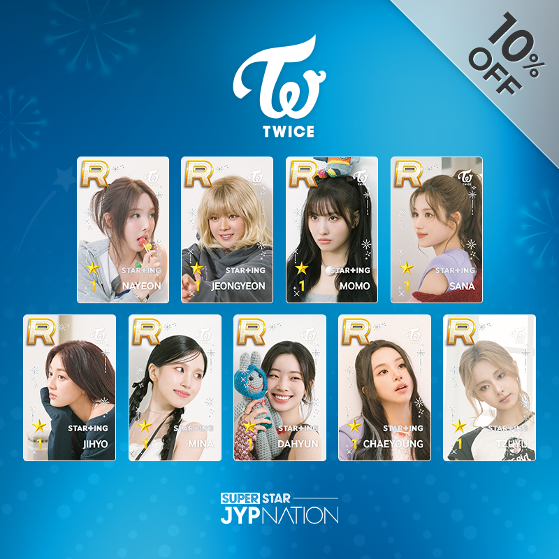 TWICE ssjyp STAR+ING ジヒョ TWICE STAR+ING Package - SUPERSTAR STORE