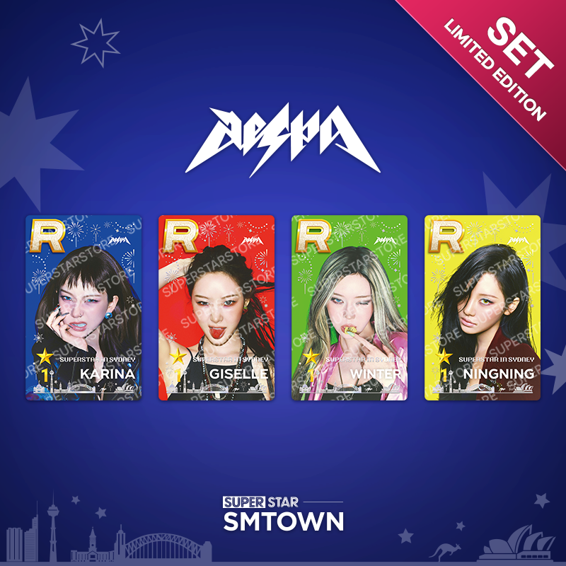 SET] aespa : SUPERSTAR IN SYDNEY : Full Set Package - SUPERSTAR STORE