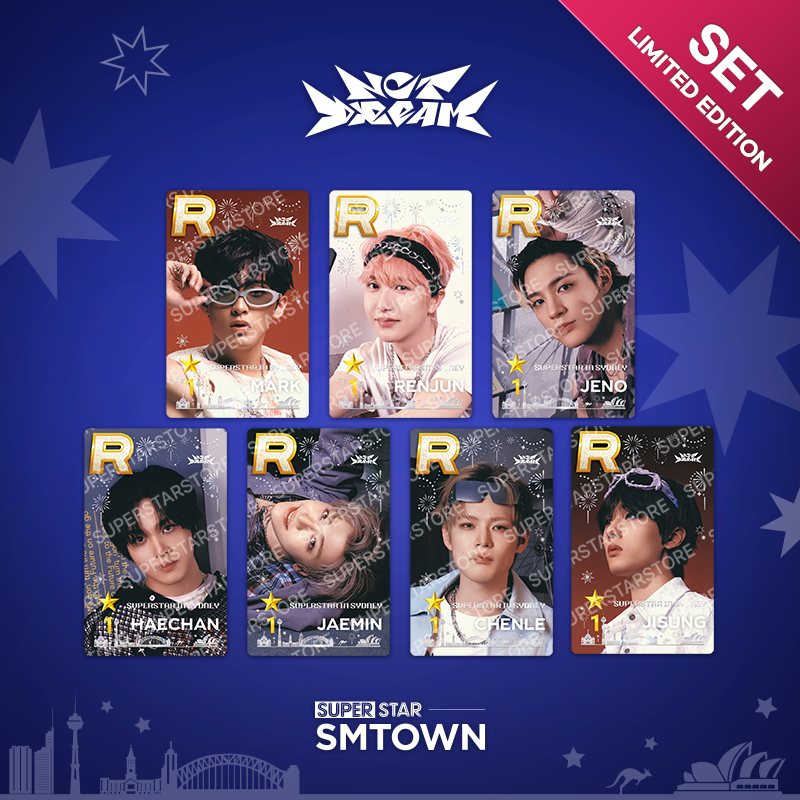 NCT NCT127 マーク ssm super star smtown トレカ SET] NCT DREAM : SUPERSTAR IN SYDNEY : Full Set Package