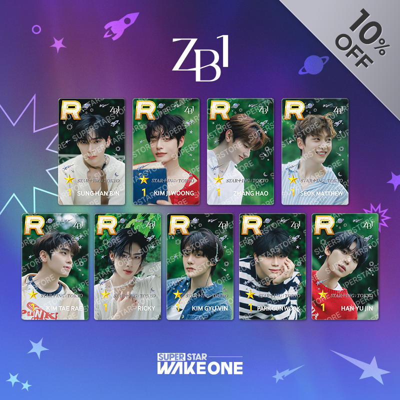 ZEROBASEONE ジャンハオ SUPERSTAR STAR+ING トレカ ZEROBASEONE STAR+ING : TOKYO Package | SUPERSTAR STORE