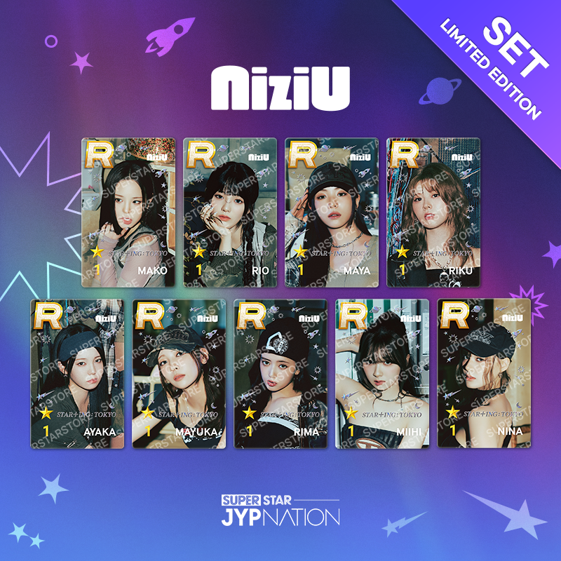 NiziUセット SET] NiziU STAR+ING : TOKYO FULL Set Package | SUPERSTAR STORE