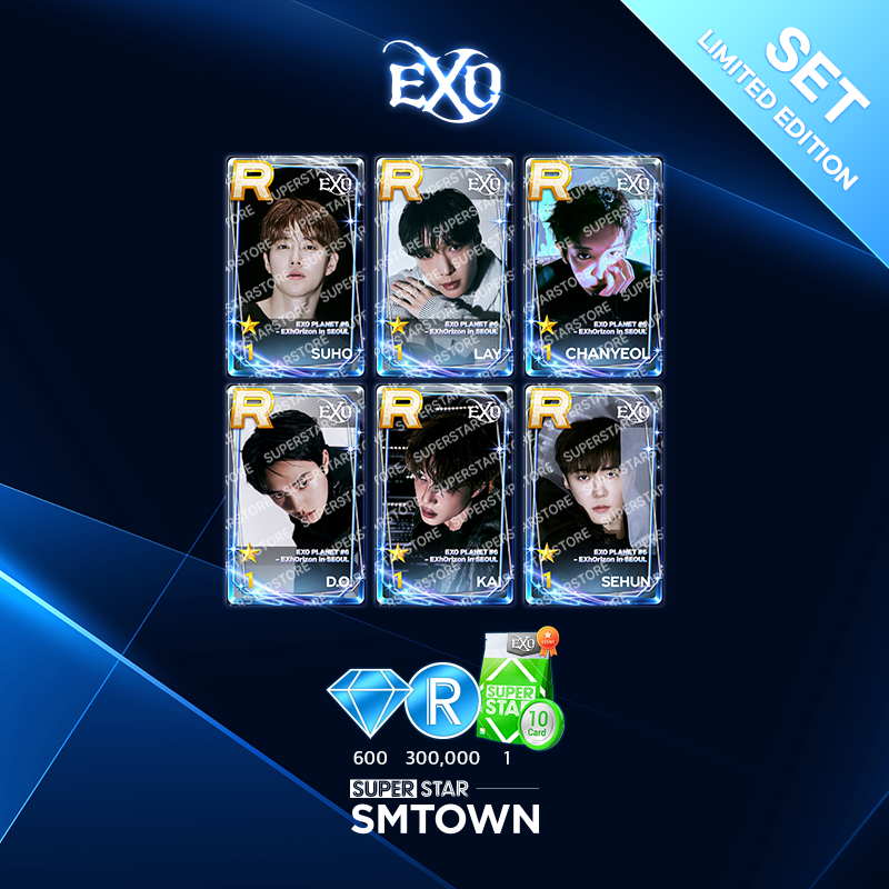EXO PLANET #2★SMTOWN COEX SUM ポストカード セット s-l400.jpg