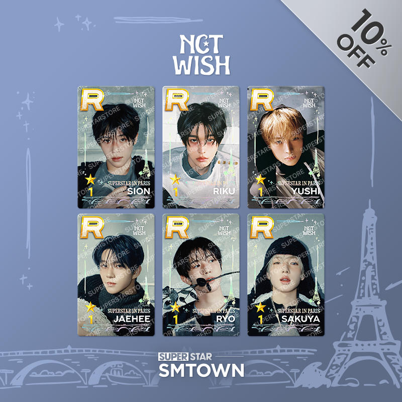 NCT WISH : SUPERSTAR IN PARIS : Package - SUPERSTAR STORE