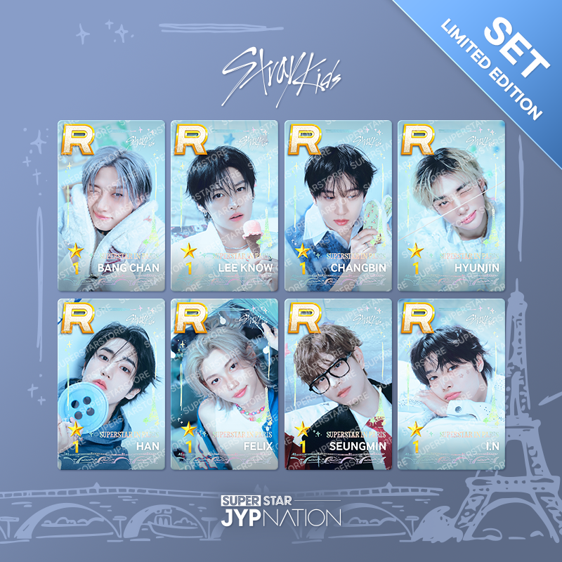 SET] Stray Kids : SUPERSTAR IN PARIS : FULL Set Package